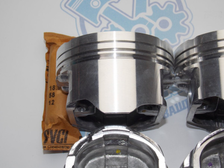 Поршни + кольца к-кт 4шт ремонт +0,50 MAZDA FP, FS