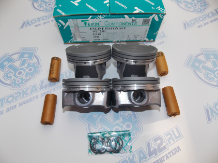 Поршни TEIKIN к-кт 4шт стандарт HYUNDAI G4NA, G4ND