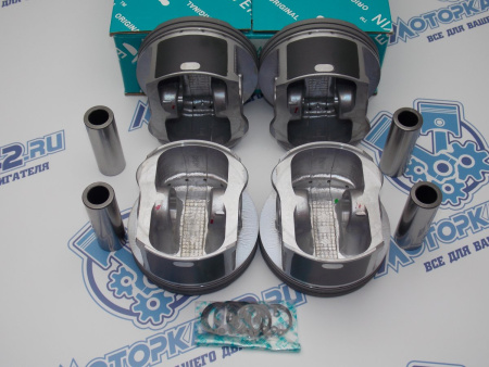 Поршни TEIKIN к-кт 4шт ремонт +0,50 TOYOTA 2TR-FE