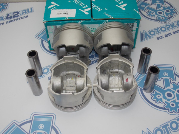 Поршни TEIKIN к-кт 4шт ремонт +0,50 MMC 4G15