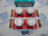 Поршни + кольца к-кт 4шт ремонт +0,50 HONDA R20A