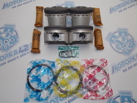 Поршни + кольца к-кт 4шт стандарт STD TOYOTA 3ZZ-FE