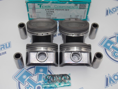 Поршни TEIKIN к-кт 4шт стандарт TOYOTA 1ZZ-FE