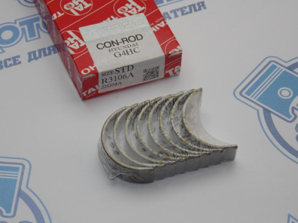 Вкладыши шатунные TAIHO стандарт Hyundai / Kia G4HC, G4HD