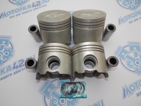 Поршни TEIKIN к-кт 4шт стандарт TOYOTA 2C-T, 2C-TE