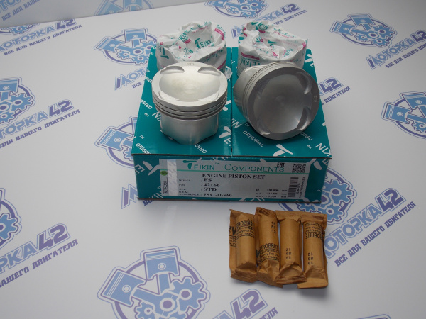 Поршни + кольца к-кт 4шт стандарт MAZDA FS