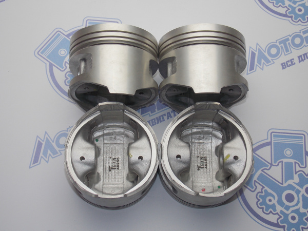 Поршни + кольца 4шт ремонт +0,50 TOYOTA 3S-FE '86-'89