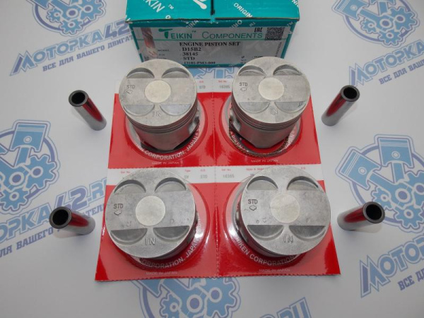 Поршни + кольца к-кт 4шт стандарт STD HONDA D15B1, D15B2