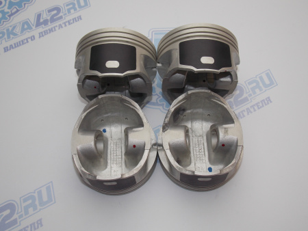 Поршни + кольца AW к-кт 4шт ремонт +0,50 HYUNDAI G4ED-G