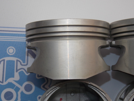 Поршни + кольца TEIKIN  4шт ремонт +0,50 OPEL C16XE, X16XEL, X16XE