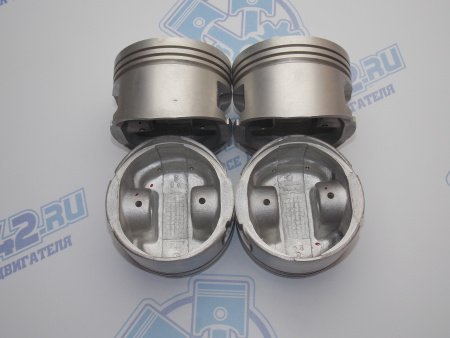 Поршни + кольца к-кт 4шт ремонт +0,50 NISSAN GA16DE