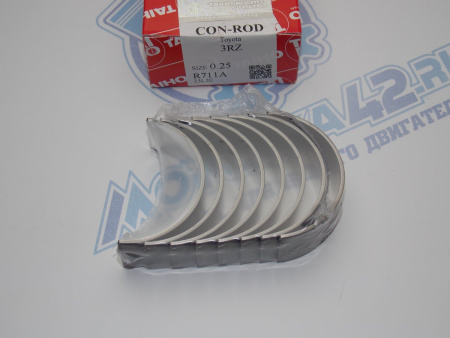 Вкладыши шатунные TAIHO ремонт +0,25 TOYOTA 3RZ-FE, 1RZ