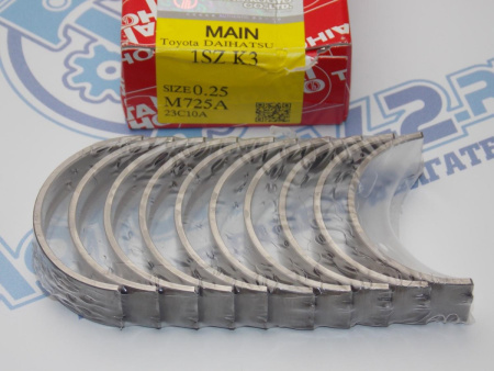 Вкладыши коренные TAIHO ремонт +0,25 TOYOTA 2SZ-FE