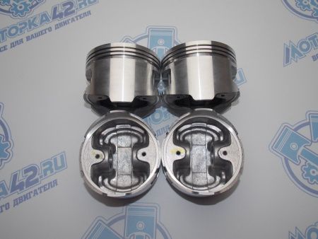 Поршни RW + кольца к-кт 4шт ремонт +0,50 NISSAN CA20
