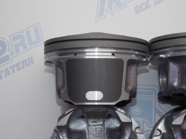 Поршни + кольца к-кт 4шт ремонт +0,50 NISSAN QR25DE '08-