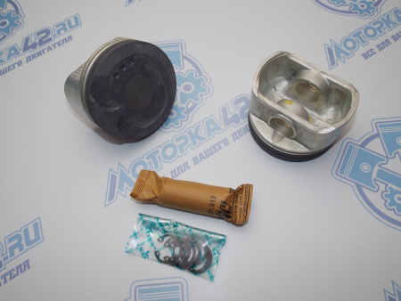 Поршни + кольца к-кт 4шт ремонт +0,50 TOYOTA 4ZZ-FE