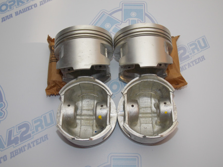 Поршни + кольца 4шт ремонт MITSUBISHI 4G15 16V
