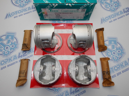 Поршни + кольца к-кт 4шт ремонт +0,50 HONDA F18A, F20Z2