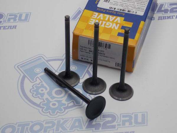 Клапан впускной PARTS-MALL S6D, B6D, GA6D '00- IN