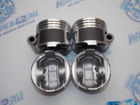 Поршни + кольца к-кт 4шт ремонт +0,50 HYUNDAI G4JP