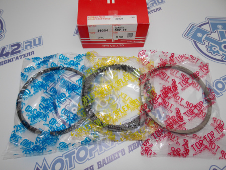 Поршни TIK + кольца 4шт ремонт +0,50 TOYOTA 3RZ-FE