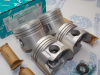 Поршни TEIKIN к-кт 4шт ремонт +0,50 TOYOTA 3C, 3C-T