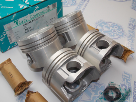 Поршни TEIKIN к-кт 4шт ремонт +0,50 TOYOTA 3C, 3C-T