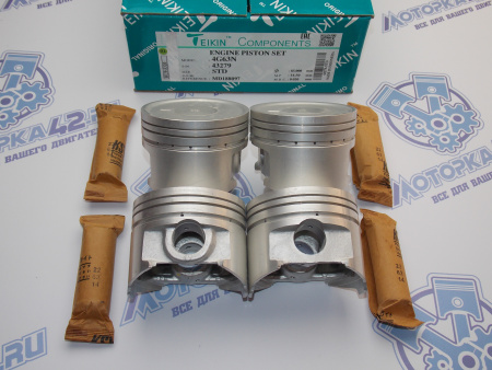 Поршни TEIKIN к-кт 4шт стандарт MMC 4G63 NEW