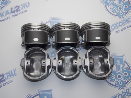 Поршни TEIKIN к-кт 6шт ремонт +1,00 TOYOTA 2JZ-GE VVTi