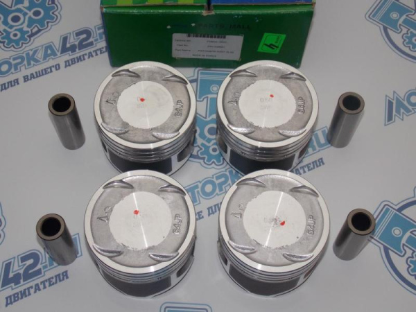 Поршни PMC к-кт 4шт ремонт +0,50 HYUNDAI G4JP