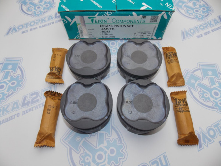Поршни TEIKIN к-кт 4шт ремонт +0,50 TOYOTA 2ZR-FE