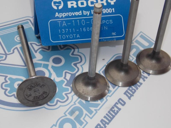 Клапан впускной N-ROCKY TOYOTA 4A, 5A, 7A-FE '91-'02