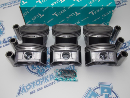 Поршни TEIKIN к-кт 6шт ремонт +0,50 TOYOTA 1GR-FE