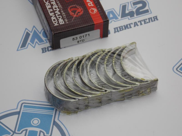 Вкладыши DAIDO коренные стандарт GM B12D1, B10D1