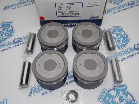 Поршни TIK к-кт 4шт ремонт +0,50 TOYOTA 3RZ-FE