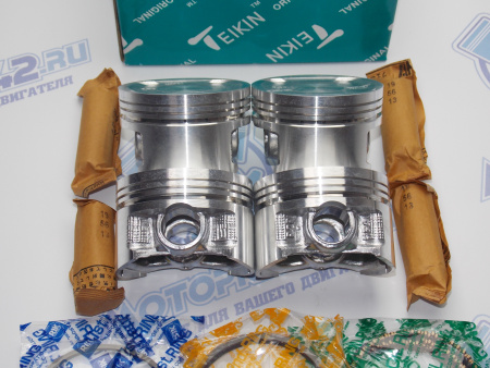 Поршни TEIKIN к-кт 4шт ремонт +0.50 HONDA BF90