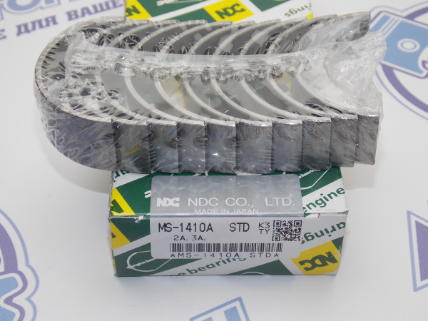 Вкладыши коренные NDC стандарт TOYOTA 3A, 4A, 5A, 7A-FE