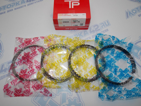Кольца поршневые TPR ремонт +1,00 TOYOTA 1MZ-FE, 2MZ-FE