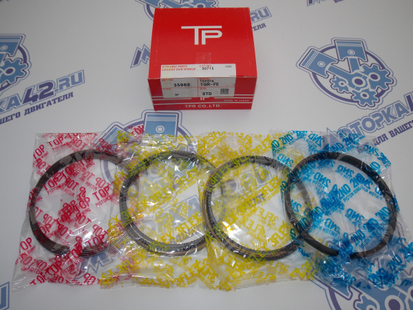 Поршни + кольца 6шт стандарт TOYOTA 1GR-FE '09-
