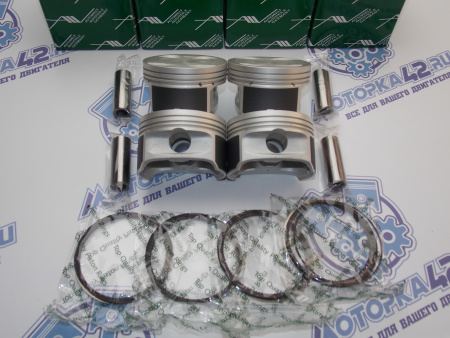 Поршни + кольца 4шт стандарт FORD Focus 115л.с.