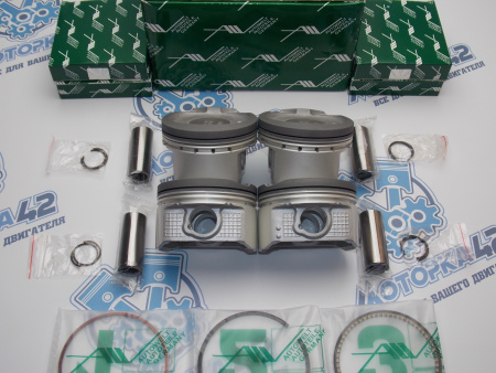 Поршни + кольца к-кт 4шт ремонт +0,50 LIFAN X60, Solano / Geely Emgrand EC7