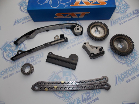 Комплект цепи ГРМ SAT NISSAN QG серия