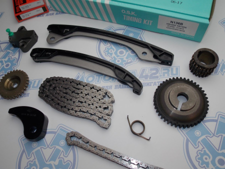 Комплект цепи ГРМ OSK NISSAN HR15DE, HR16DE
