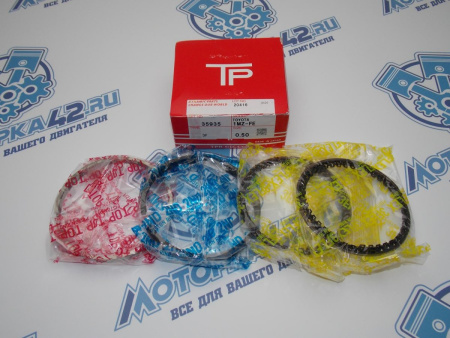 Кольца поршневые TPR ремонт +0,50 TOYOTA 1MZ-FE, 2MZ-FE