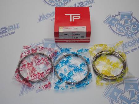 Поршни + кольца к-кт 4шт ремонт +1,00 NISSAN QG18DE