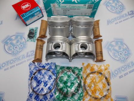 Поршни + кольца к-кт 4шт стандарт TOYOTA 4S-FE