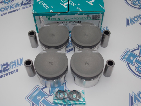 Поршни TEIKIN к-кт 4шт стандарт NISSAN QG15DE 