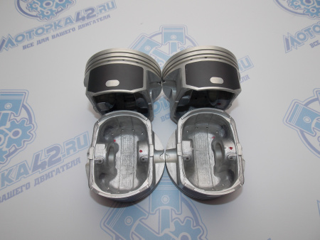 Поршни + кольца к-кт 4шт ремонт +0,50 HYUNDAI G4KD