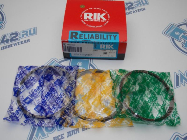 Кольца поршневые RIK ремонт +0,50 HONDA K24A