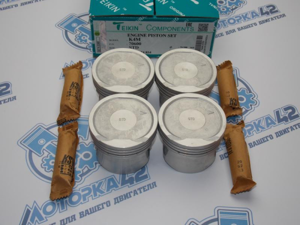 Поршни TEIKIN к-кт 4шт стандарт RENAULT K4M